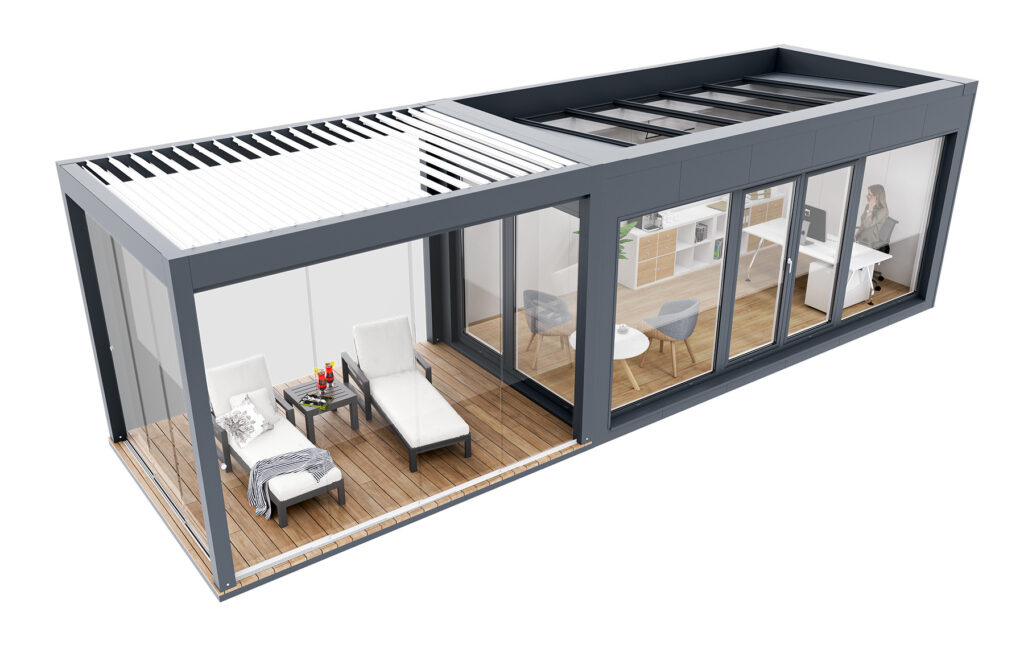 ISO CUBE + Pergola